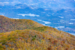 Chatuge Lake from Brasstown Bald Chatuge Lake from Brasstown Bald