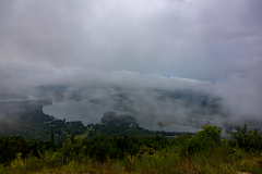 Clouds approaching mountain Clouds approaching mountain