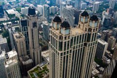 Skyline from above Skyline from above