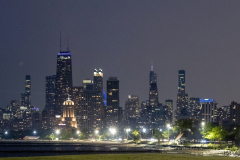 Chicago Skyline at night