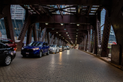 Cars on bridge Cars on bridge