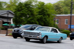 Classic car motion blur Classic car motion blur