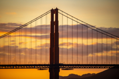 Zoom on truss of Golden Gate Bridge Zoom on truss of Golden Gate Bridge