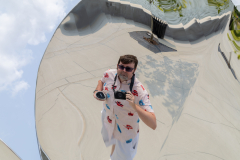 Photographer reflection