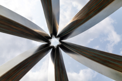 Monument up from ground Monument up from ground