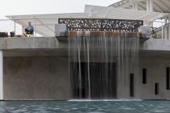 Contemplative long exposure waterfall Contemplative long exposure waterfall