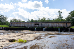 Full width of covered bridge Full width of covered bridge