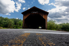 Watson Mill Bridge low angle entrance Watson Mill Bridge low angle entrance