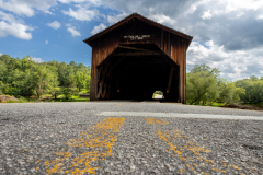 Road into Watson Mill Bridge Road into Watson Mill Bridge