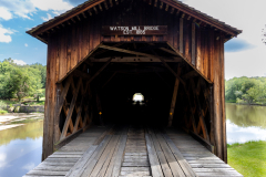 Watson Mill Bridge entrance Watson Mill Bridge entrance